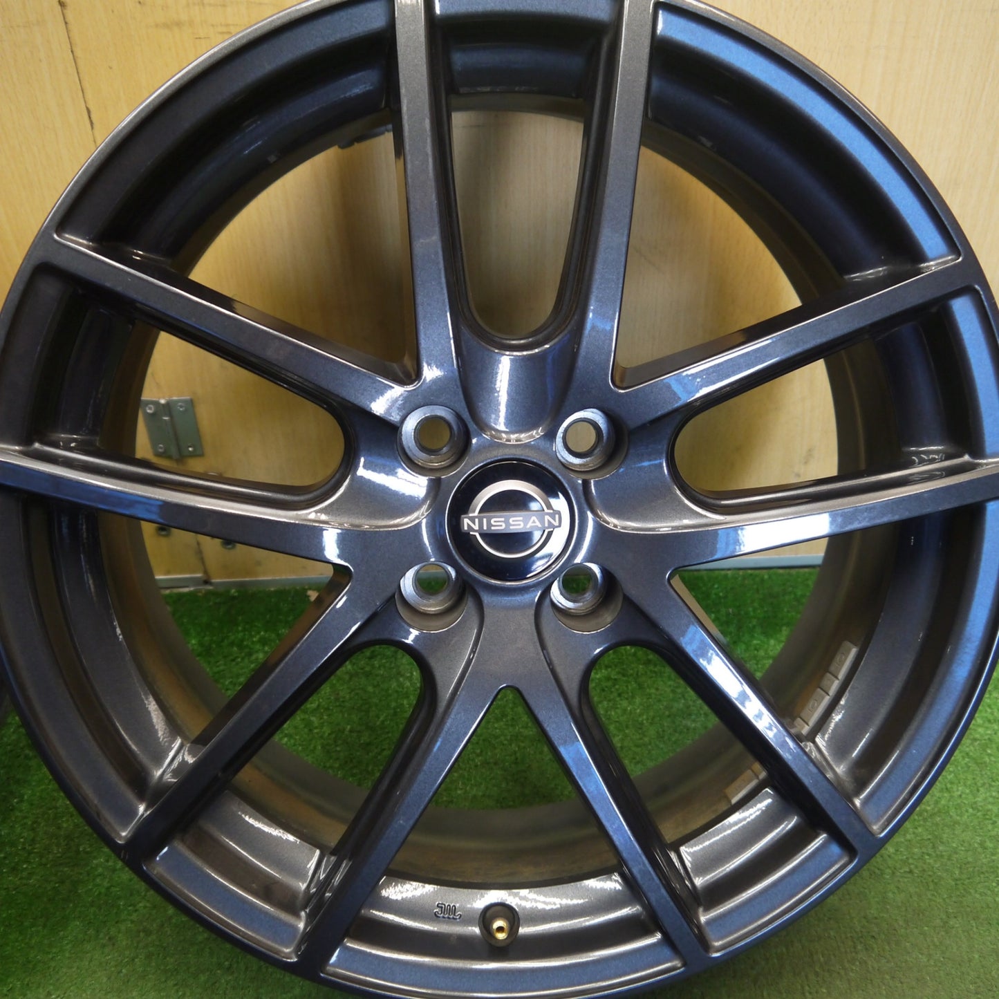 キレイ★日産 オーラ 純正 エスティーロ ホイール 17インチ Estilo 17×6.5J PCD100/4H★6051907Hホ