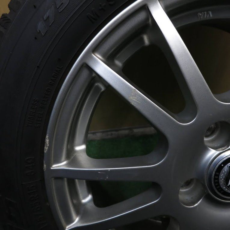 バリ溝！9分★スタッドレス 175/65R15 トーヨー ガリット G5 NIRVANA NV ニルヴァーナ 15インチ PCD100/4H★4020907KKス