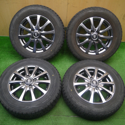 [送料無料] キレイ★スタッドレス 155/70R13 ダンロップ ウインターマックス WM01 MANARAY SPORT マナレイ 13インチ PCD100/4H★4111106Hス