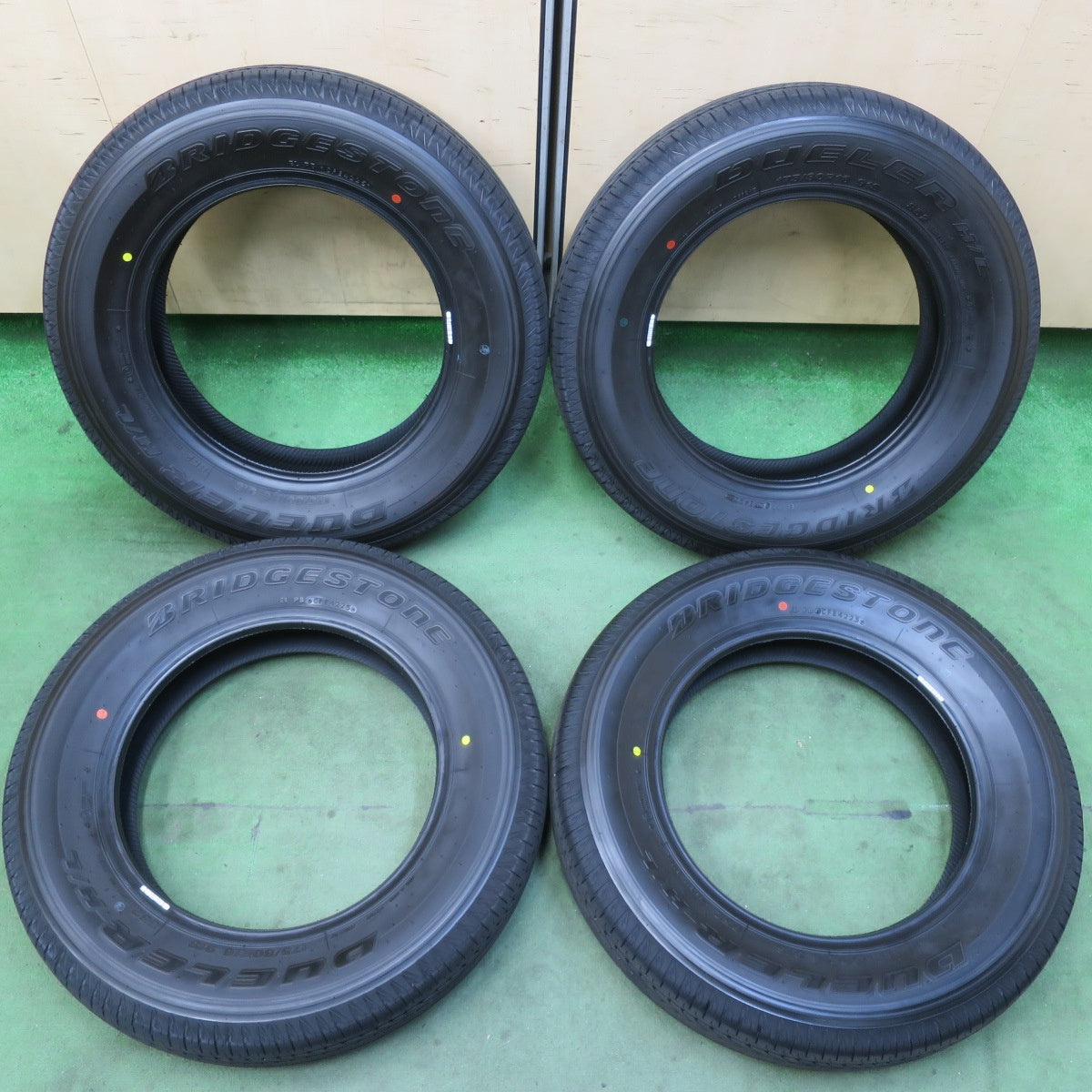 新車外し！25年★ジムニー 等 175/80R16 ブリヂストン デューラー H/L 852 DUELER タイヤ 16インチ★5122207イノタ