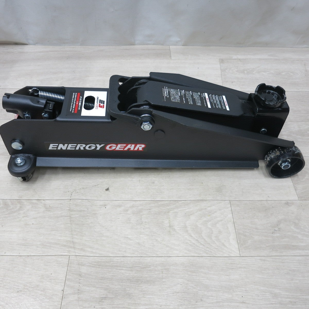 [送料無料] キレイ◆エナジーギア ENERGY GEAR 3t 3トン 油圧 ジャッキ FJ-233 地上高 140-435mm 箱付き◆