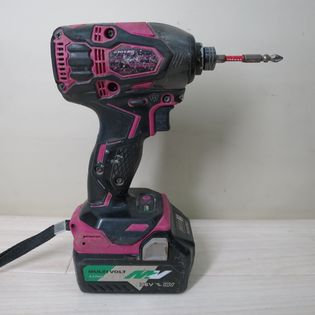 [送料無料] ☆HiKOKI ハイコーキ コードレス インパクトドライバ WH36DA 電動 工具 充電器 UC18YDL バッテリー BSL36A18☆