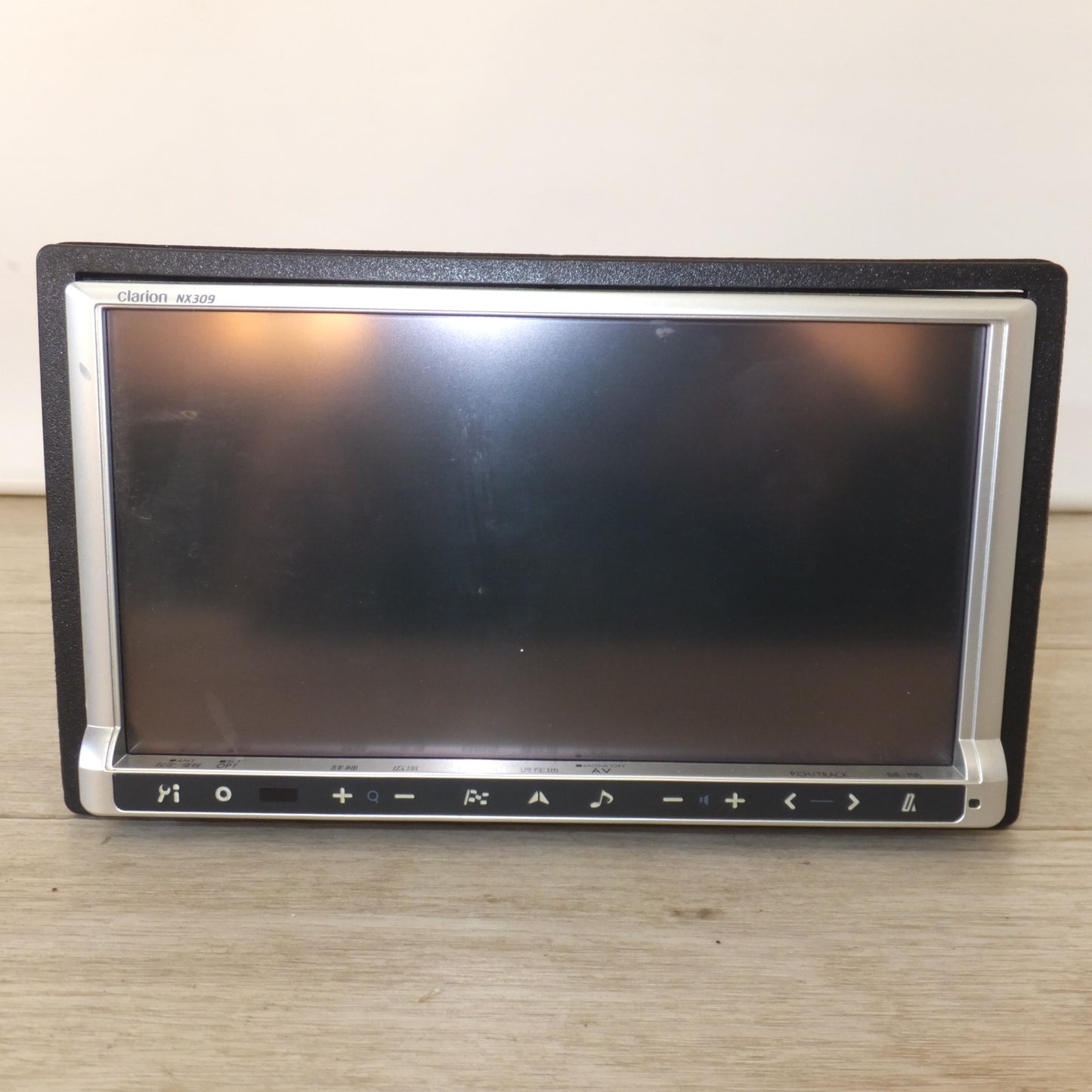 [送料無料] 現状品★クラリオン clarion ワイド7型 2DIN ワンセグ/DVD/SDD AV-Naviシステム NX309 セキュリティロック(13)★