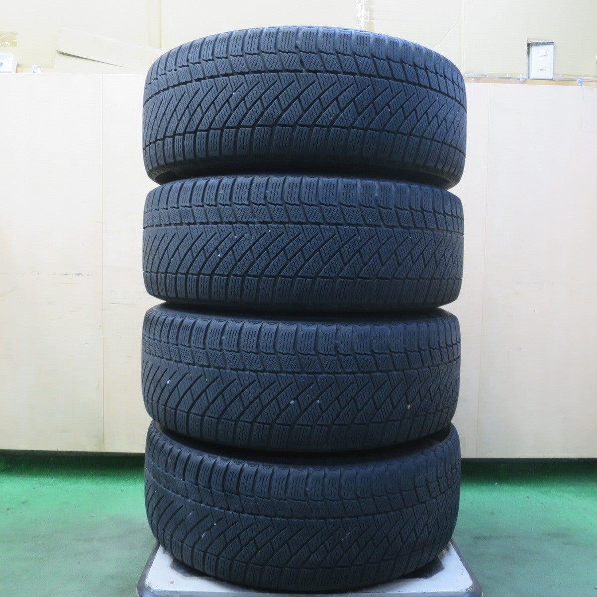 4本価格◎アウディ 等 BBS SR016 225/45R18 スタッドレス コンチネンタル コンチバイキング コンタクト6 18インチ PCD112/5H◎6081909イス