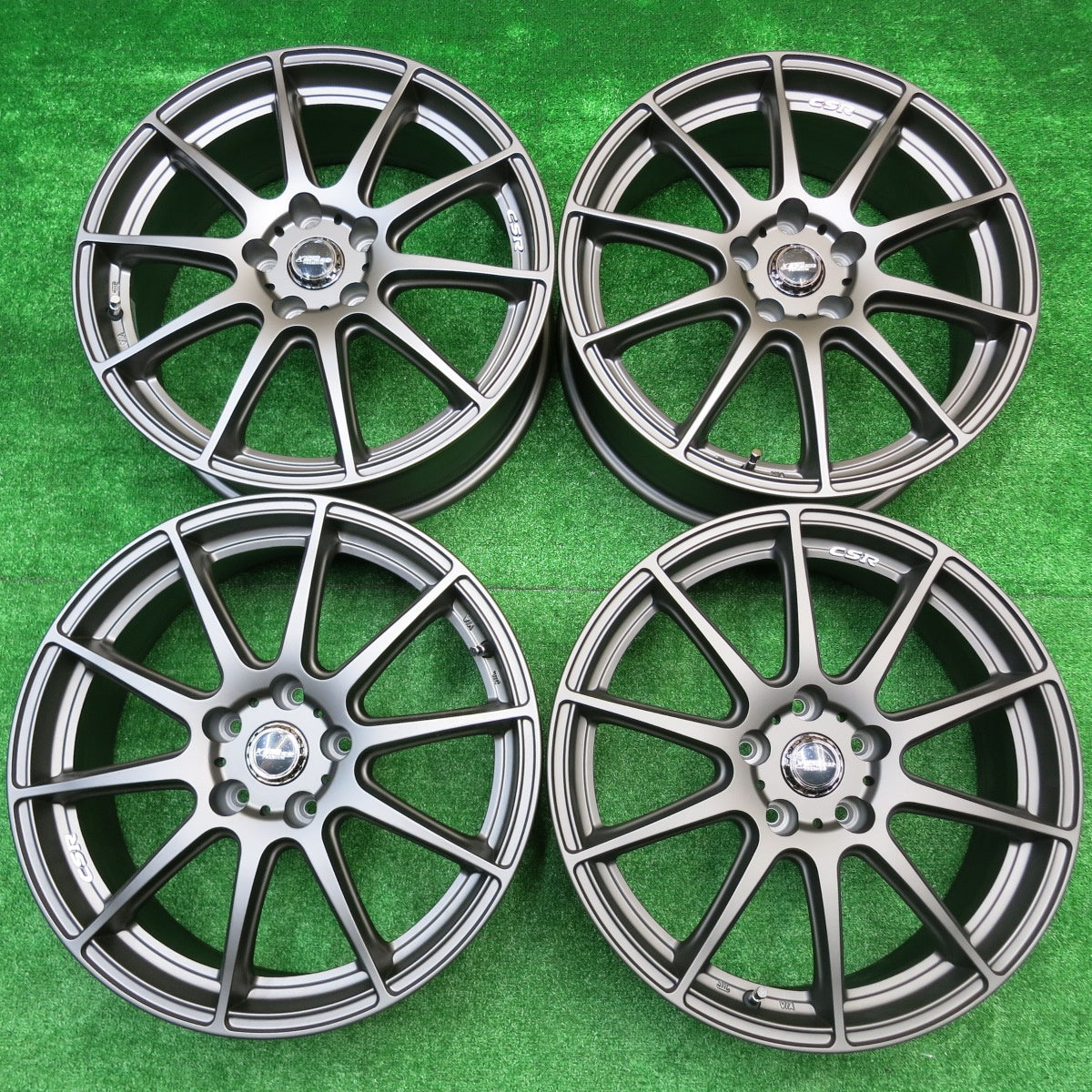 キレイ★X CROSS SPEED PREMIUM CSR 18インチ ホイール クロススピード プレミアム 18×7J PCD114.3/5H★5100908HAホ