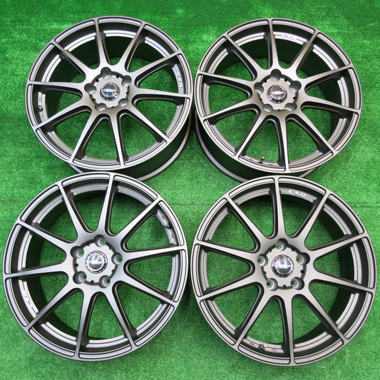 キレイ★X CROSS SPEED PREMIUM CSR 18インチ ホイール クロススピード プレミアム 18×7J PCD114.3/5H★5100908HAホ