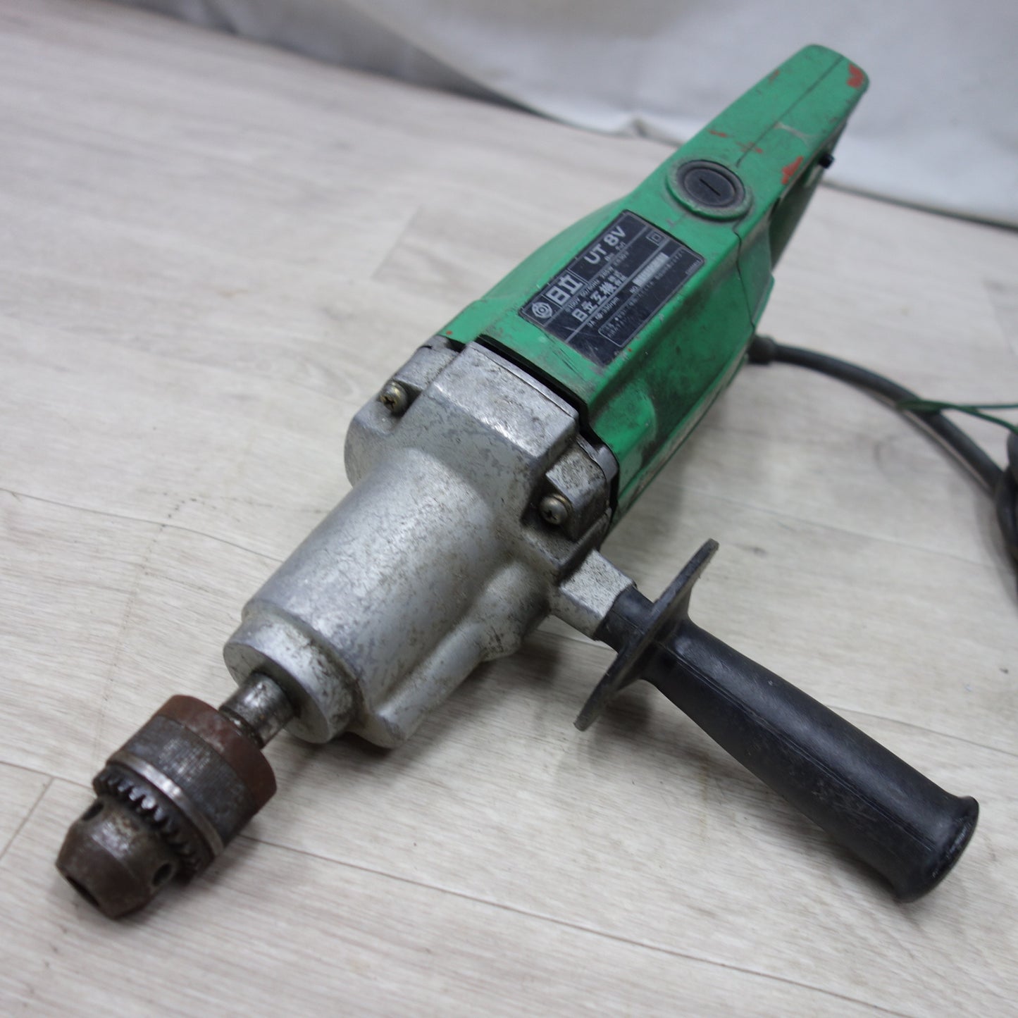 [送料無料] ◆日立 8mm タッパ 100V UT8V ねじ立て HITACHI 電動 工具 ジャンク◆