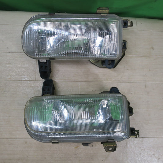 左右セット☆ホンダ JA2 JW3 トゥデイ 純正 ヘッドライト STANLEY 001-6511 12V65/55W ヘッドランプ スタンレー HONDA 照明 カー パーツ 現状品②☆