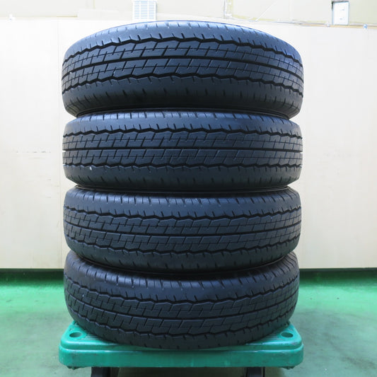 新車外し！25年★195/80R15 107/105S ダンロップ SP175N タイヤ 15インチ ハイエース レジアスエース キャラバン 等★5120604イノタ