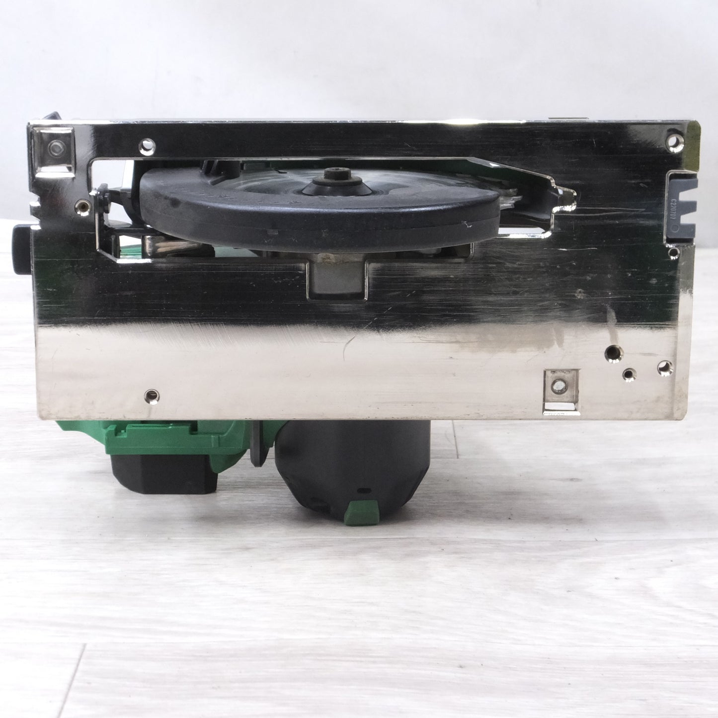 [送料無料] キレイ◆HIKOKI 147mm コードレス 丸のこ C3605DC 本体のみ ケース付き 木工用 マルノコ 丸ノコ 切断機 電動 工具◆