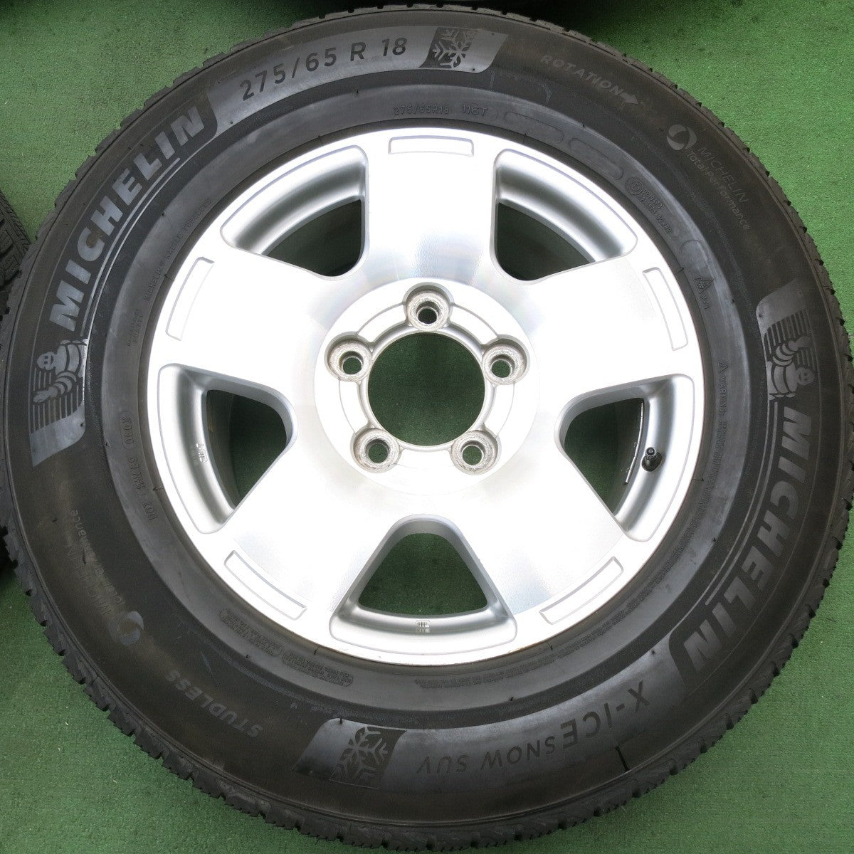 4本価格！21年★トヨタ タンドラ 純正 275/65R18 スタッドレス ミシュラン X-ICE SNOW SUV 18インチ PCD150/5H★5091106HAス