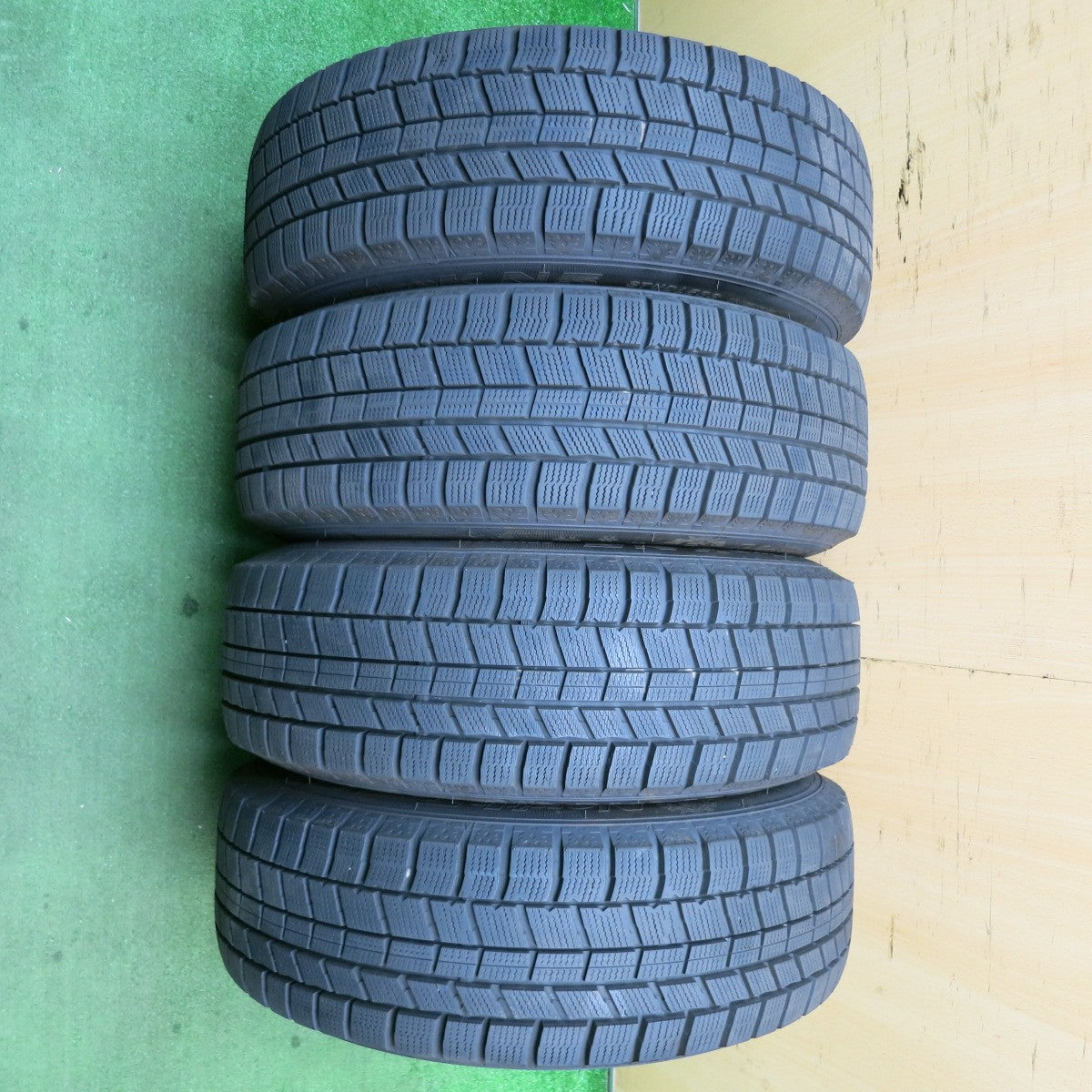 バリ溝！24年！9.5分以上★トヨタ 50系 プリウス 純正 195/65R15 スタッドレス オートバックス ノーストレック N5 15インチ PCD100/5H★5050902NJス