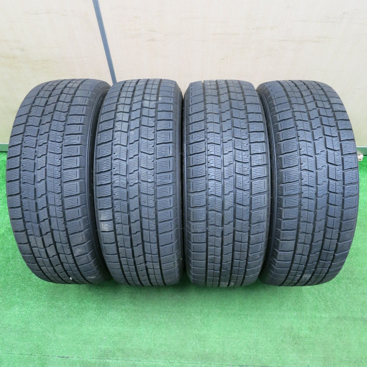 [送料無料] バリ溝！22年！キレイ！9.5分★スタッドレス 225/55R17 グッドイヤー アイスナビ7 MANARAY SPORT マナレイ 17インチ PCD114.3/5H★4112202NJス