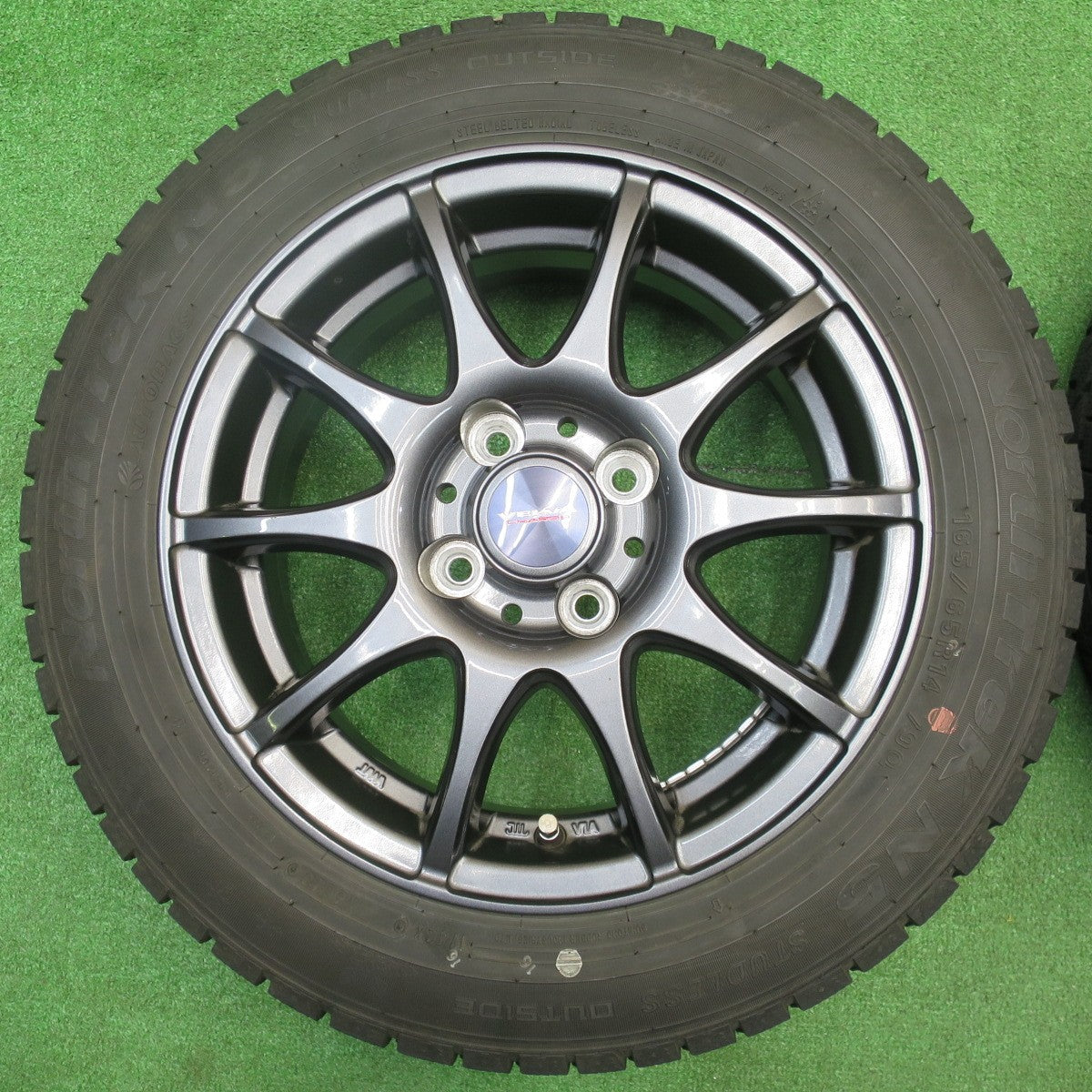 バリ溝！23年！8.5分★スタッドレス 165/65R14 オートバックス ノーストレック N5 VELVA CHARGE ヴェルヴァ 14インチ PCD100/4H★5111110NJス