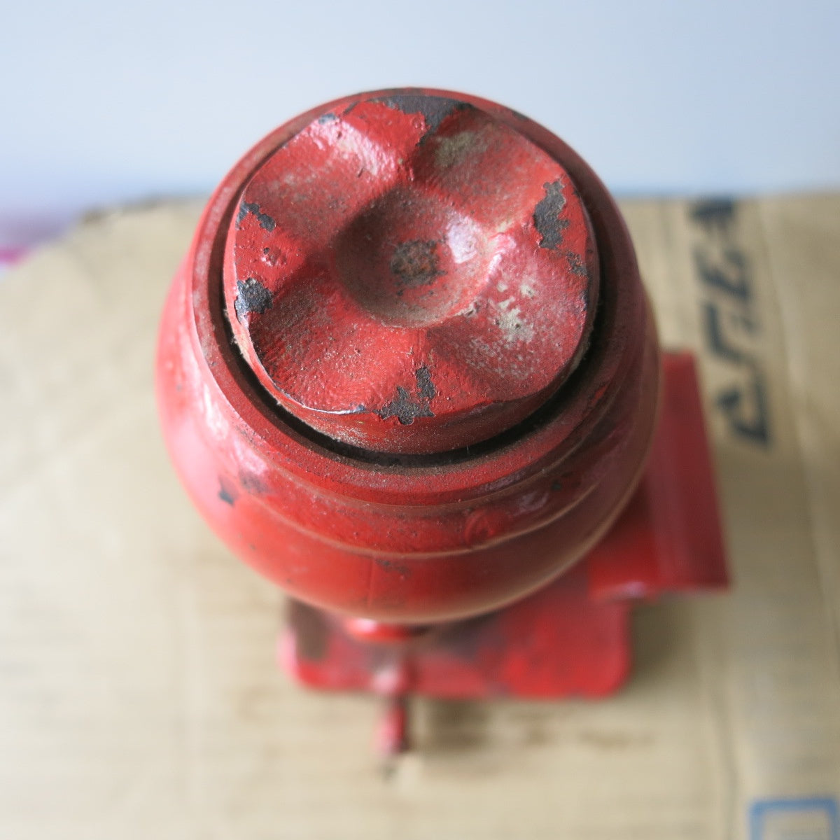 [送料無料] ◆マサダ 油圧 ジャッキ NF-5I 工具 5TON 5ton 5トン 5000kg 油圧式 オイル だるま ダルマ 車載 自動車 点検 整備③◆