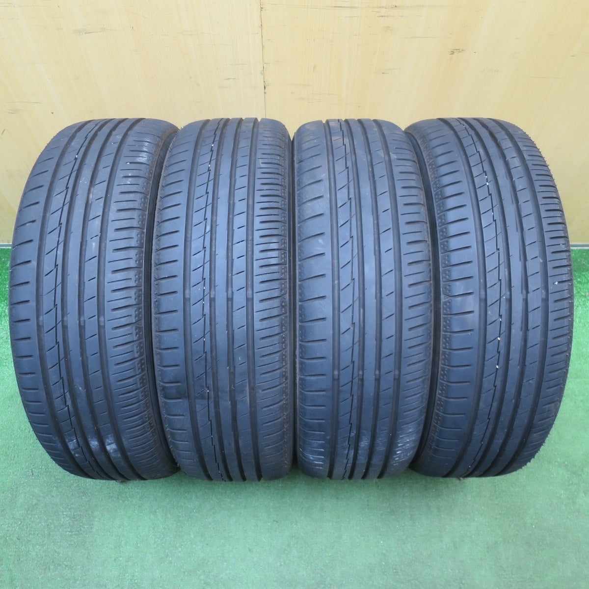 バリ溝！24年！キレイ！9分★和道 桜 五分咲き 165/55R15 ZERIOUS ゼリオズ ヨコハマ製 15インチ 軽サイズ PCD100/4H★6050807NJノ