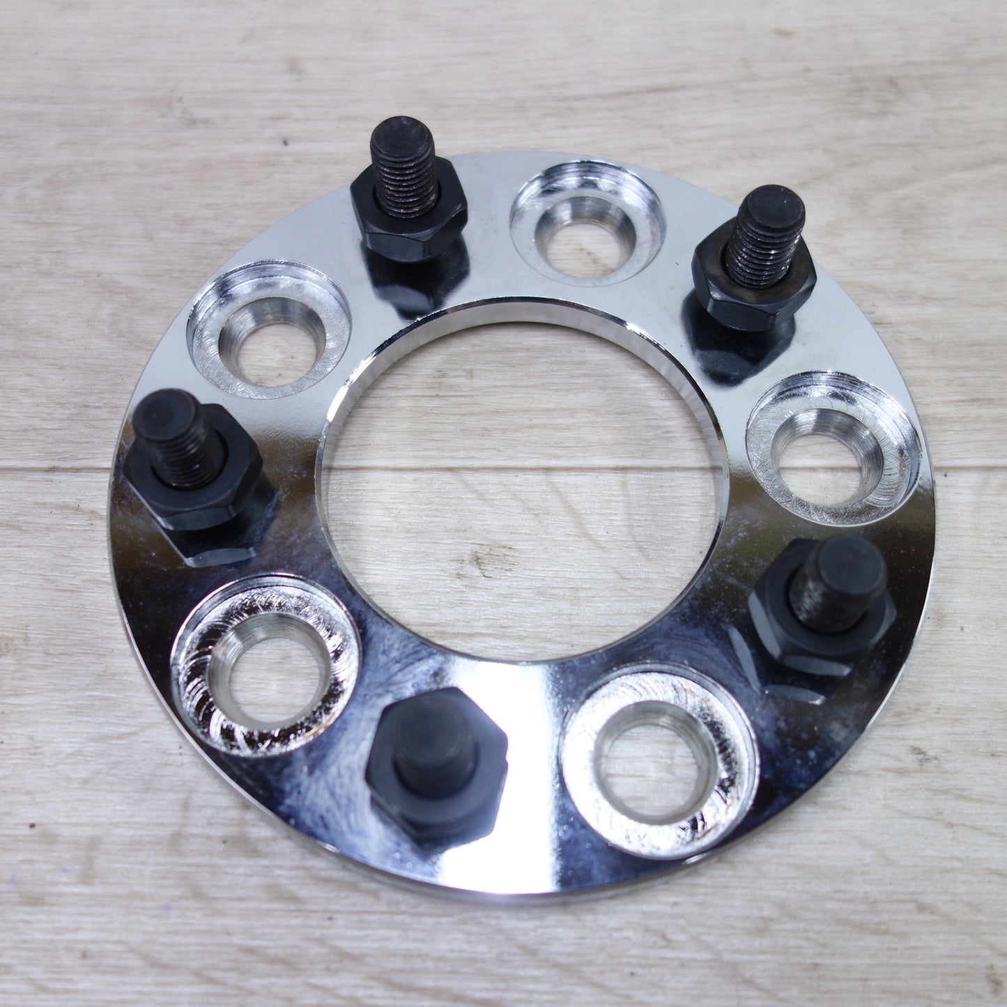 [送料無料] ほぼ未使用◆BRAITH ワイド トレッド スペーサー BZ-102 厚さ10mm PCD114.3/5H PT 1.5 ブレイス◆