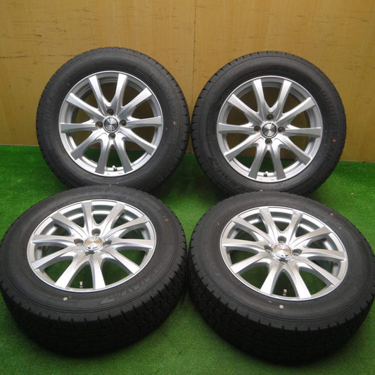 バリ溝！20年！キレイ！9.5分★スタッドレス 195/65R16 グッドイヤー アイスナビ7 ravrion RS01 ラブリオン 16インチ PCD100/4H★4112001Hス