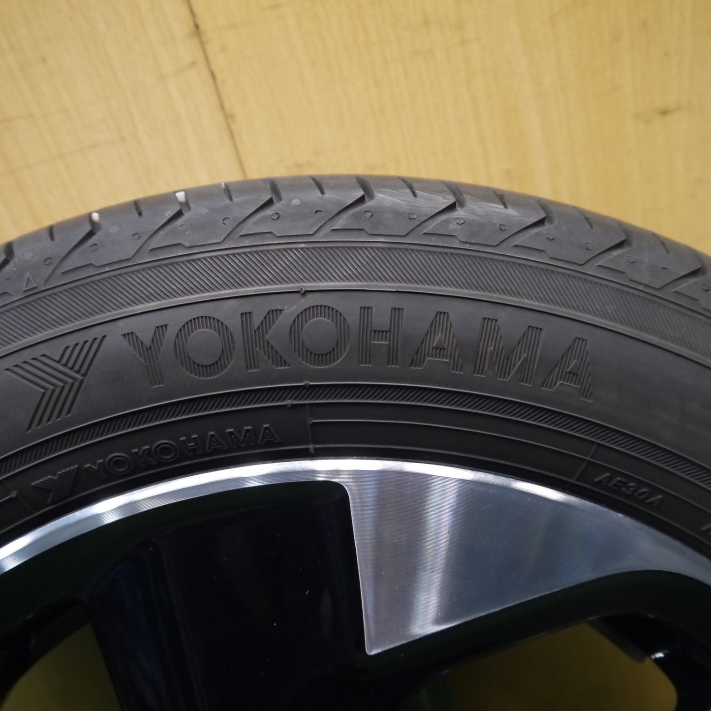 キレイ！1本★日産 デイズ ルークス 純正 155/65R14 ヨコハマ BluEarth-FE AE30 ブルーアース 14インチ PCD100/4H★6021009Hノ