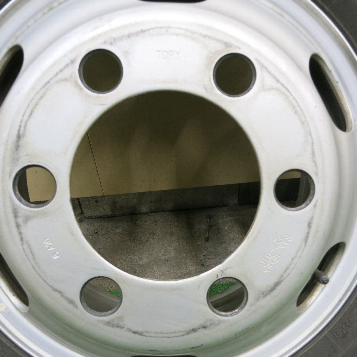 バリ溝！21年！9.5分！2本★トラック タイヤ 225/70R16 117/115L スタッドレス ヨコハマ アイスガード iG91 TOPY スチール 127-9TC PCD222.25/6H★5021905ナス