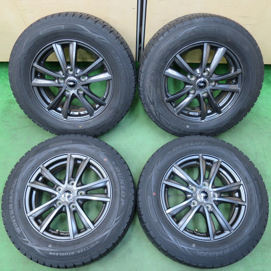 バリ溝！9分★スタッドレス 205/65R15 ダンロップ ウインターマックス WM01 NIRVANA NV ニルバーナ ニルヴァーナ 15インチ PCD114.3/5H★5012707イス