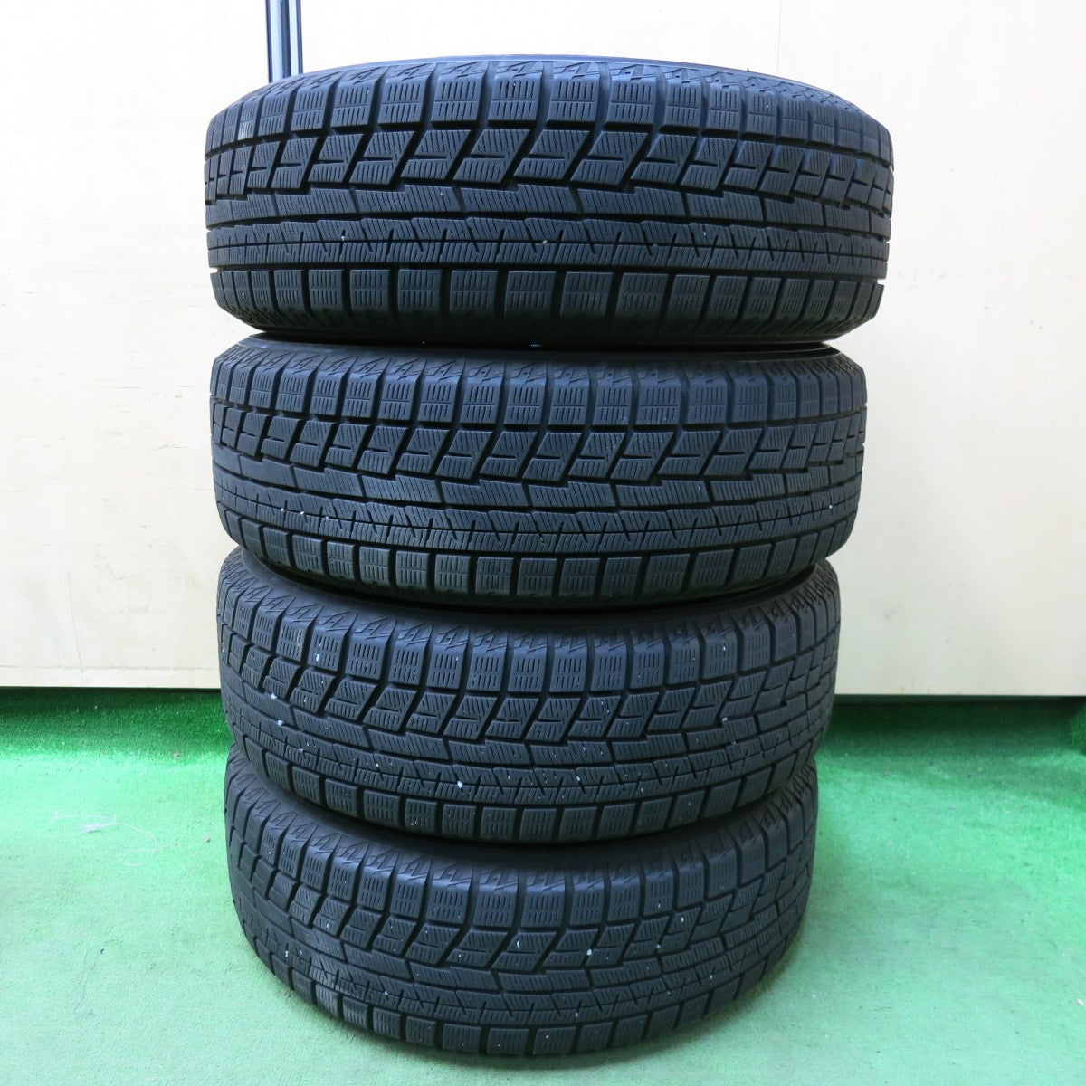 [送料無料] バリ溝！21年！キレイ！9分★スタッドレス 195/65R15 ヨコハマ アイスガード iG60 SPORT ABELIA スポルト アベリア 15インチ PCD114.3/5H★4120608SYス*