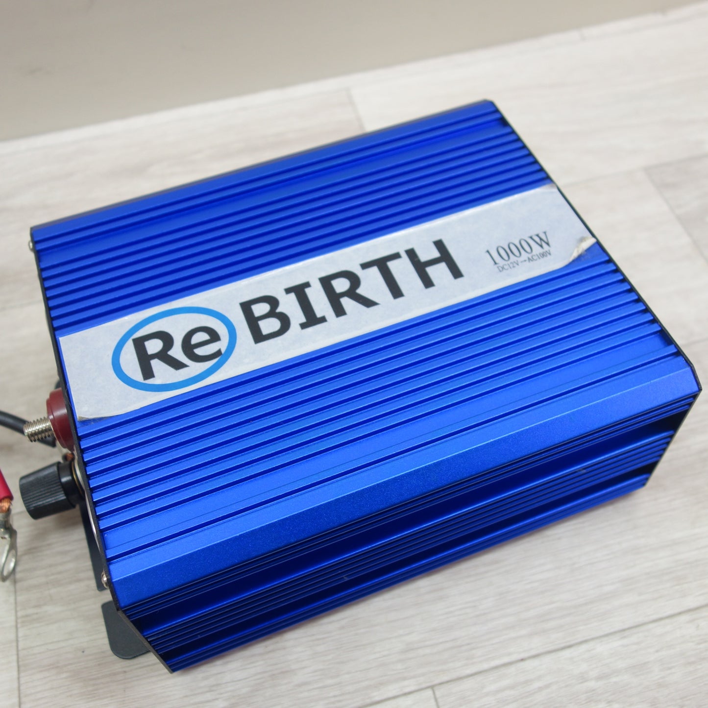 [送料無料] ☆ReBIRTH インバーター 1000W DC12V→AC100V 12V(10V-15V) 100V 50Hz 60Hz☆