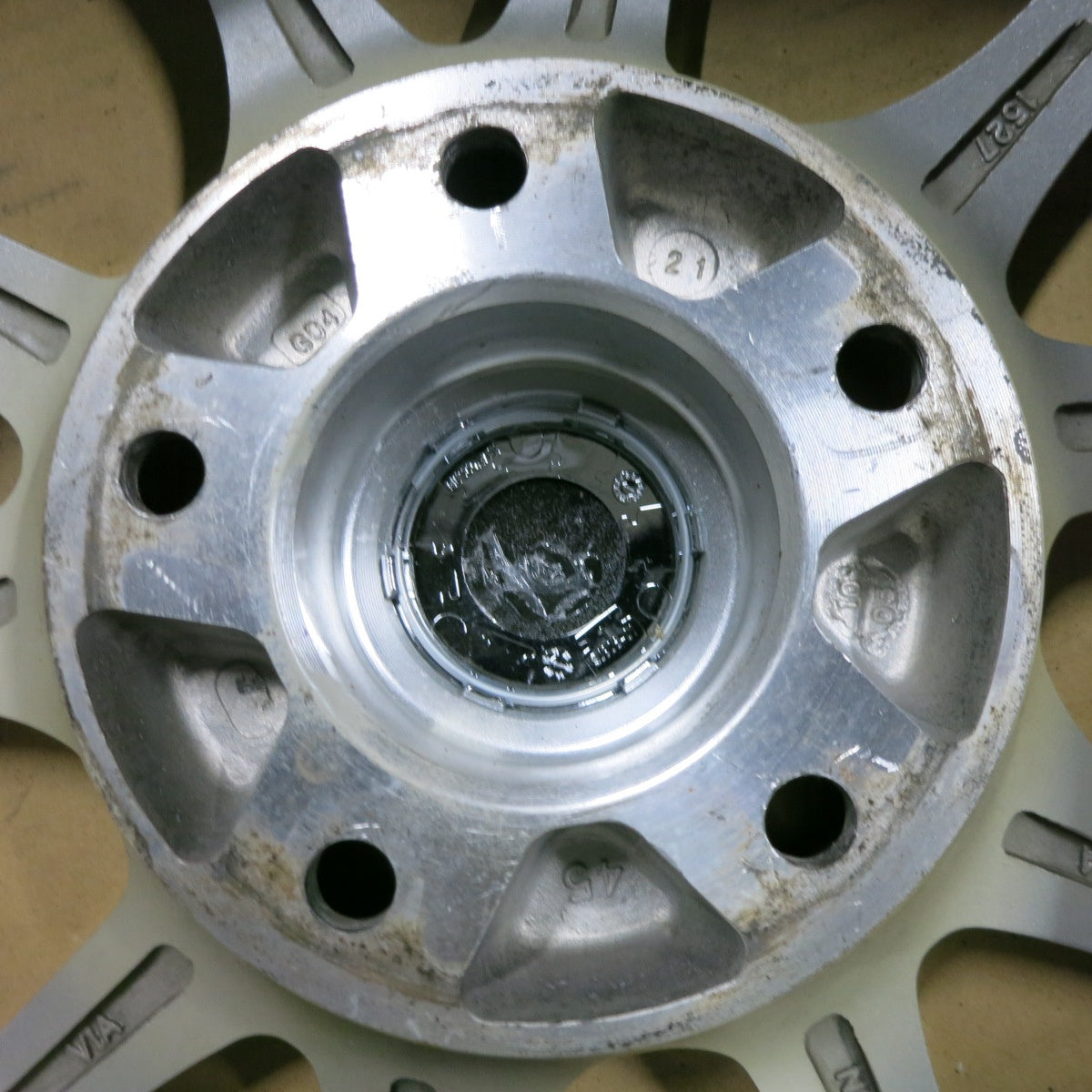[送料無料] キレイ★SCHNEIDER ATECH シュナイダー エーテック 15インチ ホイール 15×6J PCD114.3/5H★5031406SYホ