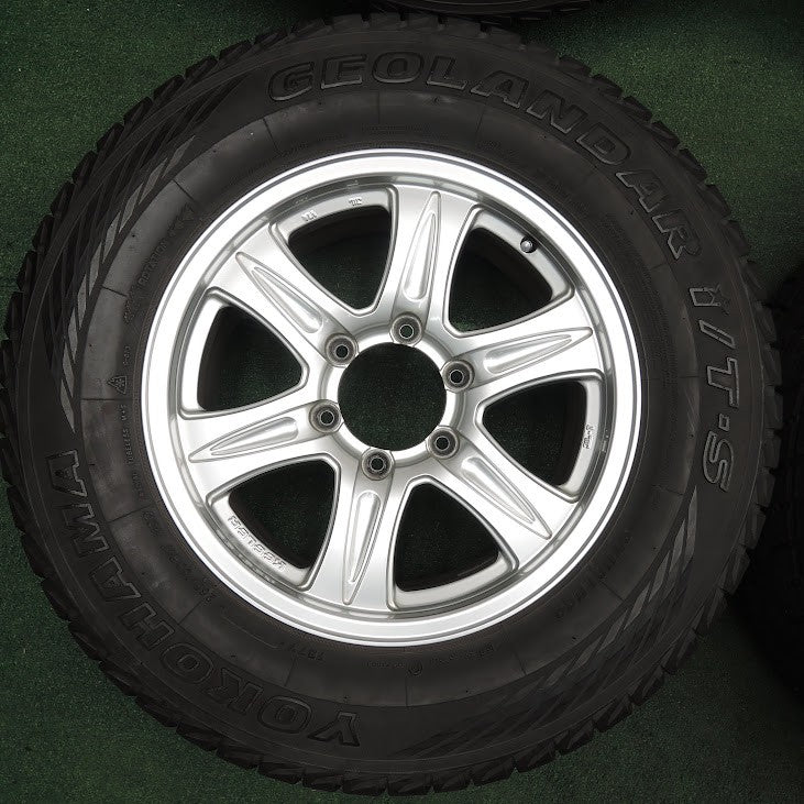 キレイ★スタッドレス KEELER キーラー 265/65R17 ヨコハマ ジオランダー i/T-S 17インチ PCD139.7/6H★3121302TNス