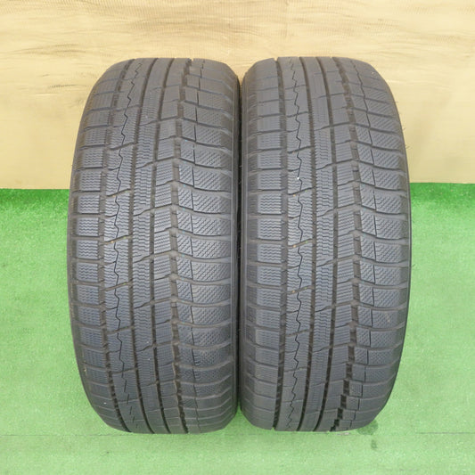 ほぼ未使用！22年！2本◎スタッドレス 215/50R18 トーヨー ウインター トランパス TX タイヤ 18インチ CX-3 ヤリスクロス 等◎6090303KTスタ