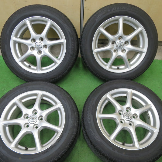 バリ溝！22年！キレイ！9.5分★トヨタ 50系 エスティマ 純正 215/60R17 ダンロップ エナセーブ EC204 17インチ PCD114.3/5H★5060704TTノ