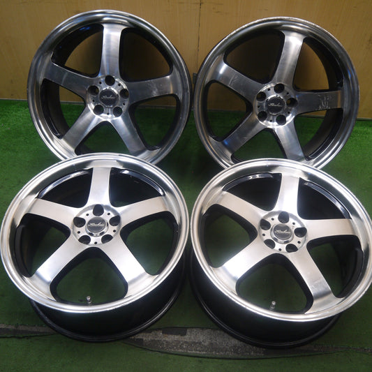 4本価格★プリウス 等 Kircheis キルヒアイス 18インチ ホイール 18×8J PCD100/5H★5090503Hホ