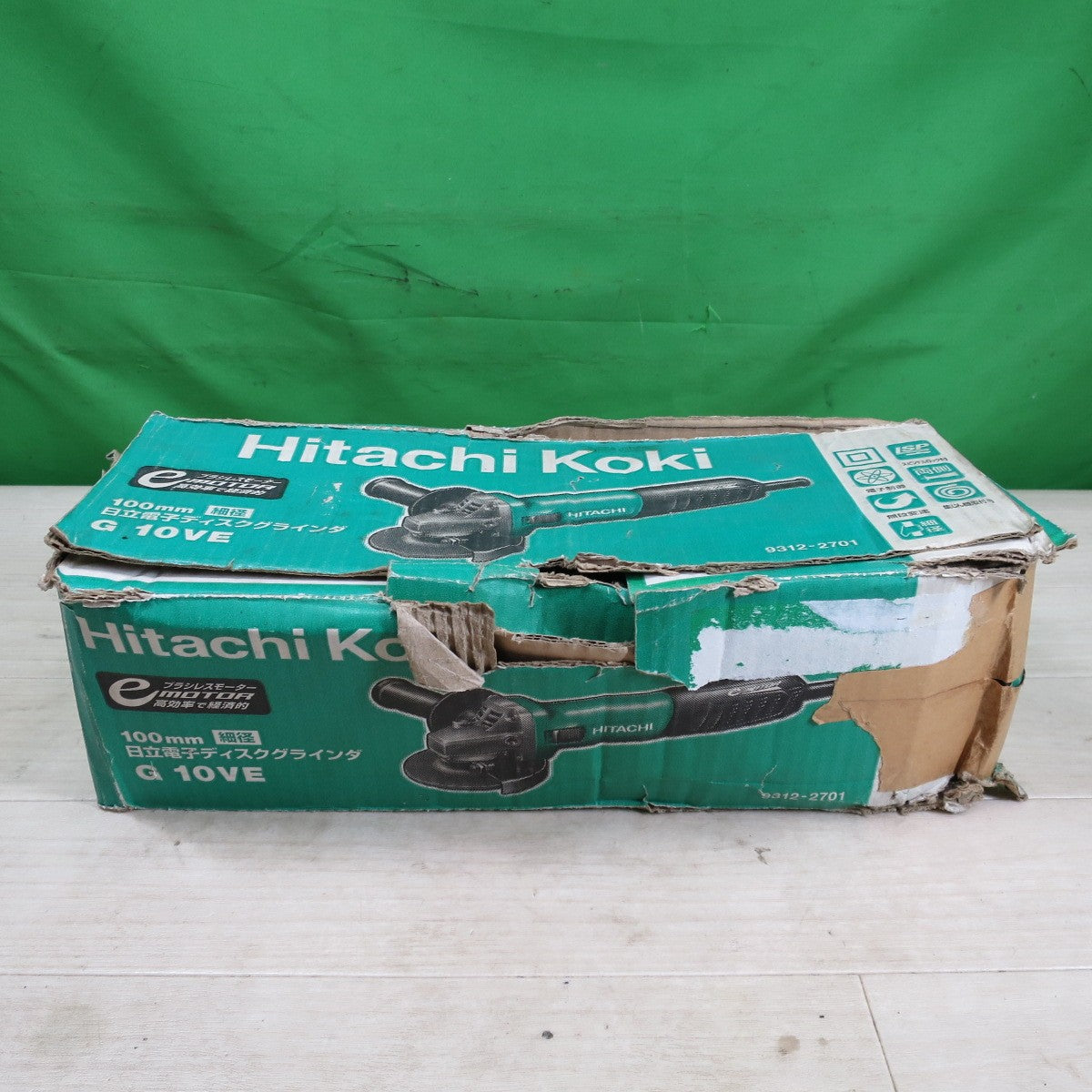 [送料無料] ☆日立 100mm 電子 ディスクグラインダ G10VE 電動 工具 HITACHI 研摩 研磨 機 切断 研削 コード式☆