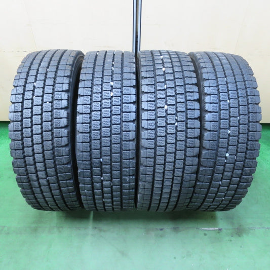 バリ溝！22年！9.5分★トラック タイヤ 265/70R19.5 140/138J スタッドレス ブリヂストン W910 19.5インチ★5021411イスタ