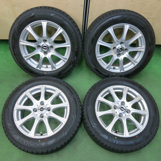 [送料無料] バリ溝！22年！キレイ！ほぼ10分★スタッドレス 175/65R15 ヨコハマ アイスガード iG60 AXEL Three アクセル 15インチ PCD100/4H★4121107SYス