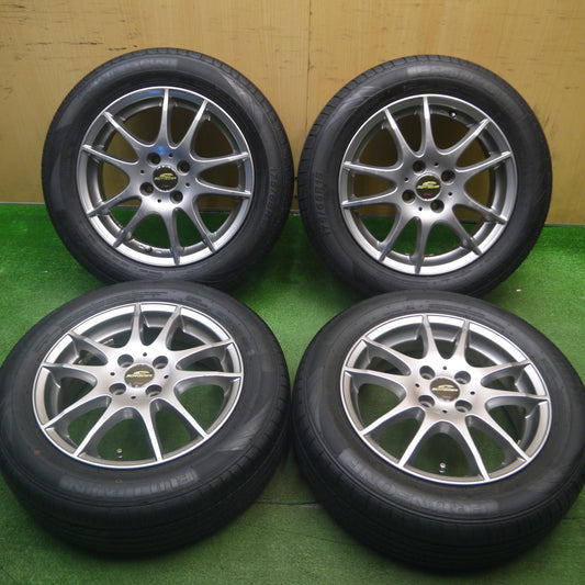 [送料無料] バリ溝！8.5分★175/65R15 フルラン FRUN-ONE SCHNEIDER ATECH シュナイダー 15インチ PCD100/4H★5020702Hノ