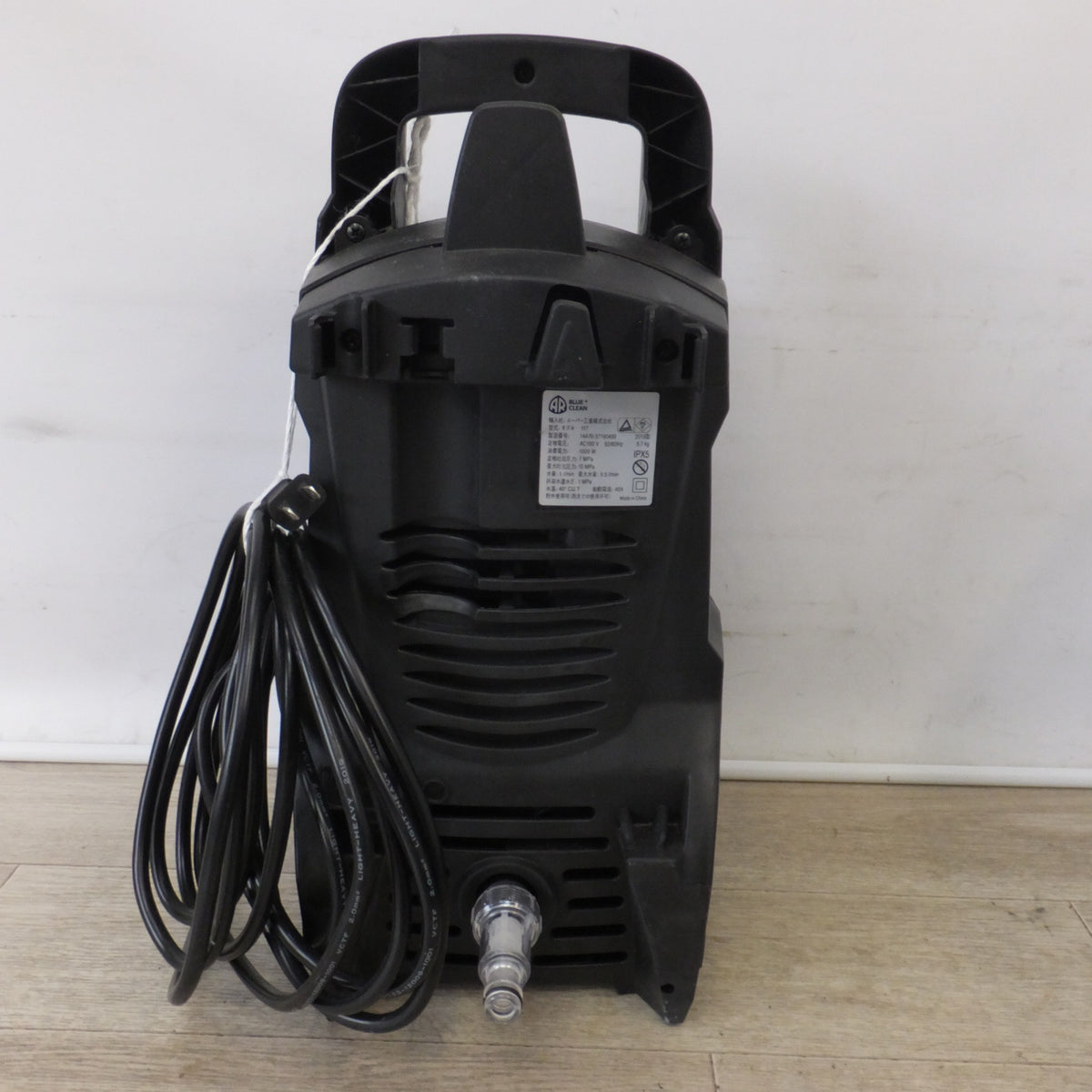 ★スーパー工業 高圧洗浄機 エントリーモデル BLUE CLEAN 117　AC100V 50/60Hz 1000W★