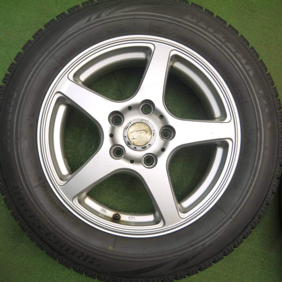 4本価格★スタッドレス 185/65R15 ブリヂストン ブリザック VRX Treffer トレファー 15インチ PCD114.3/5H★5022810Hス