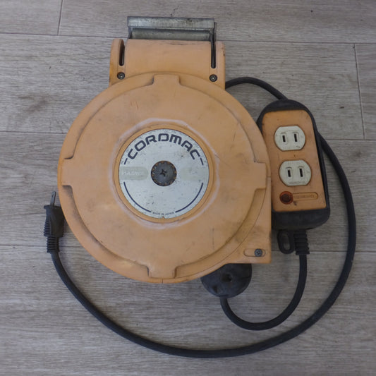 [送料無料] ★畑屋製作所 ハタヤ HATAYA コードマックS CORDMAC CSS-061W 屋内用 自動巻 6m　6A 125V★