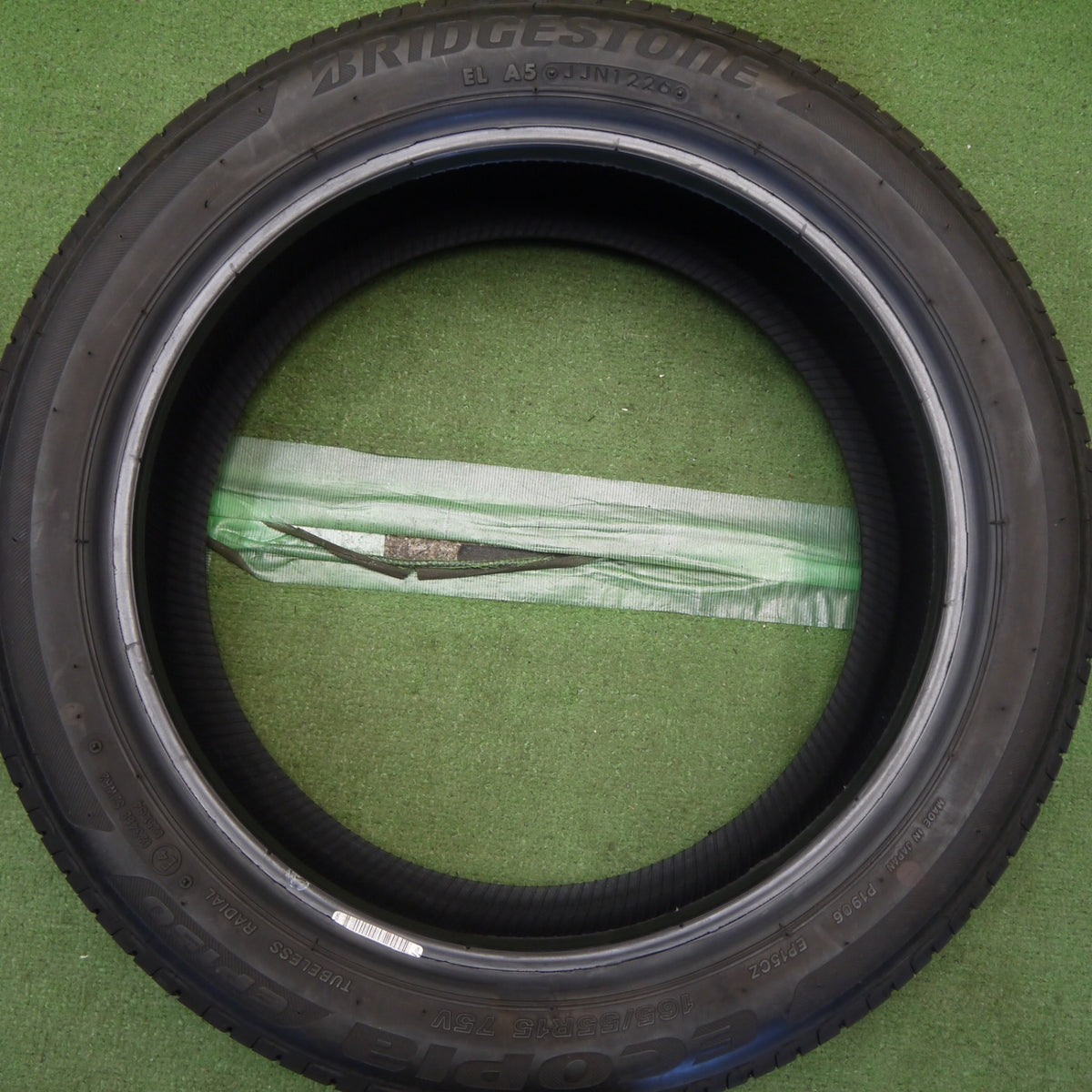 4本価格！26年◎165/55R15 ブリヂストン エコピア EP150 タイヤ 15インチ ワゴンR スペーシア デイズ ルークス 等◎6093002Hノタ
