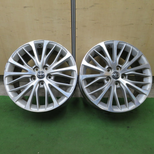 2本価格★トヨタ 70系 カムリ G レザー パッケージ 純正 ホイール 18インチ 18×8J PCD114.3/5H★6061202ナホ