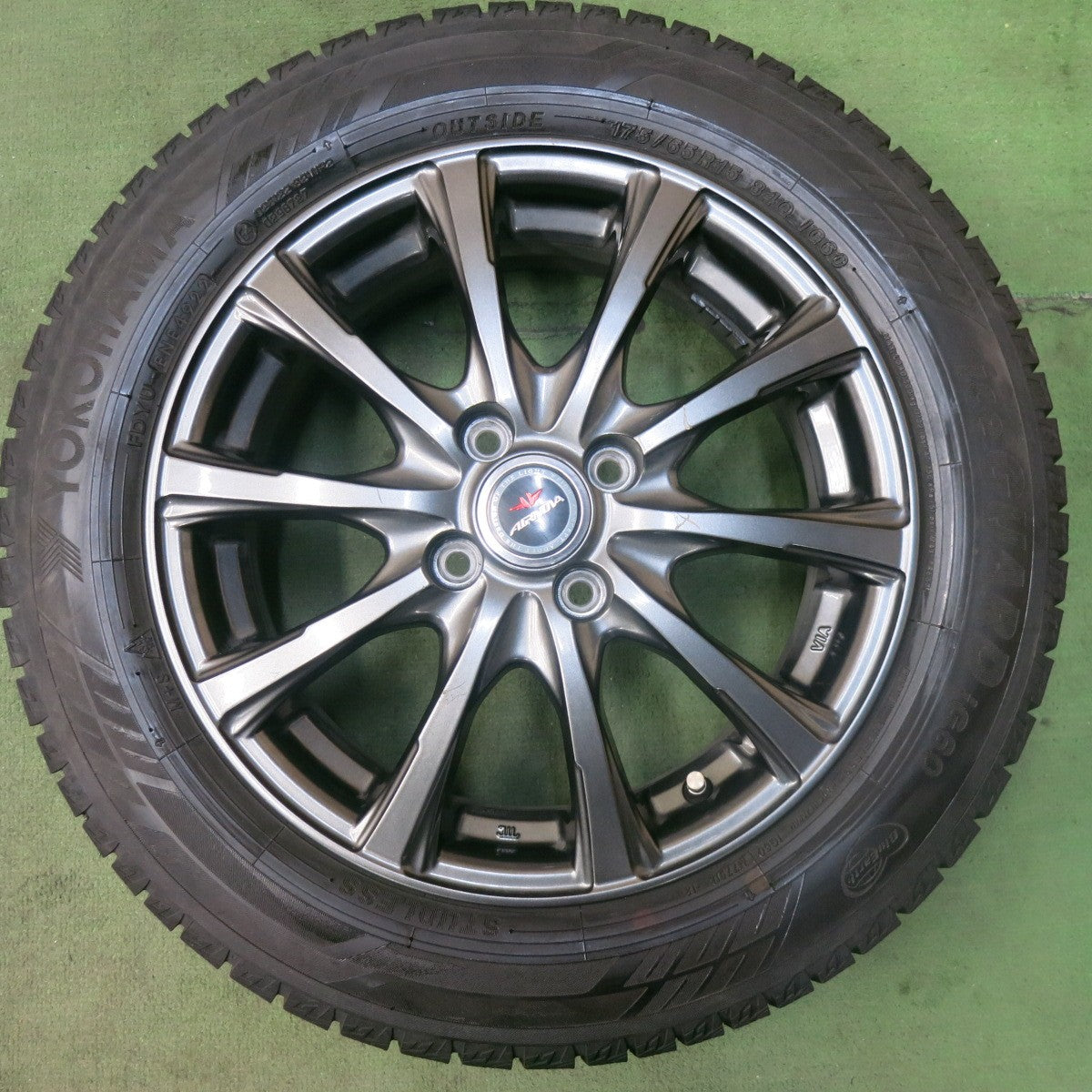バリ溝！22年！8.5分★スタッドレス 175/65R15 ヨコハマ アイスガード iG60 AIRNOVA SB10 エアノヴァ 15インチ PCD100/4H★5112502SKス