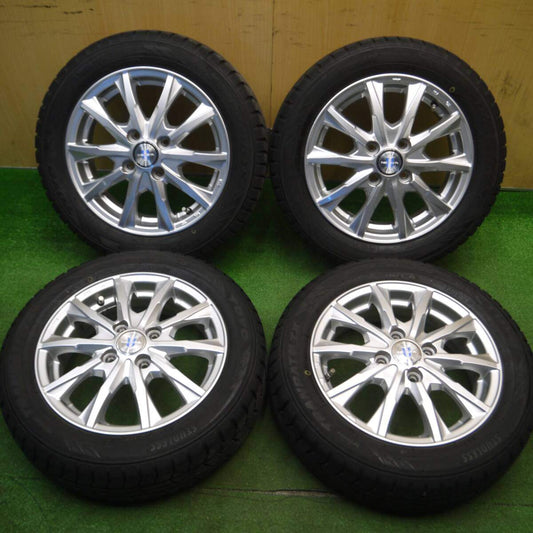 バリ溝！21年！キレイ！9分★スタッドレス 155/65R14 トーヨー ウインター トランパス TX NEXTA ネクスタ 14インチ PCD100/4H★5011705Hス