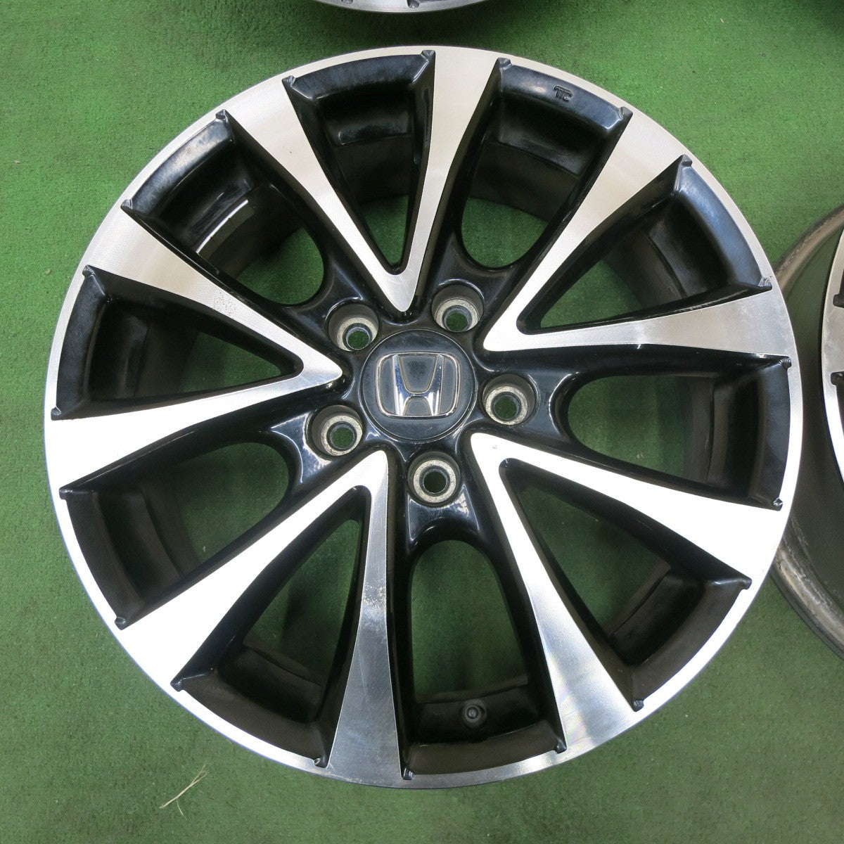 4本価格★ホンダ ステップワゴン スパーダ 純正 ホイール 17インチ 17×6J PCD114.3/5H★6012809ナホ