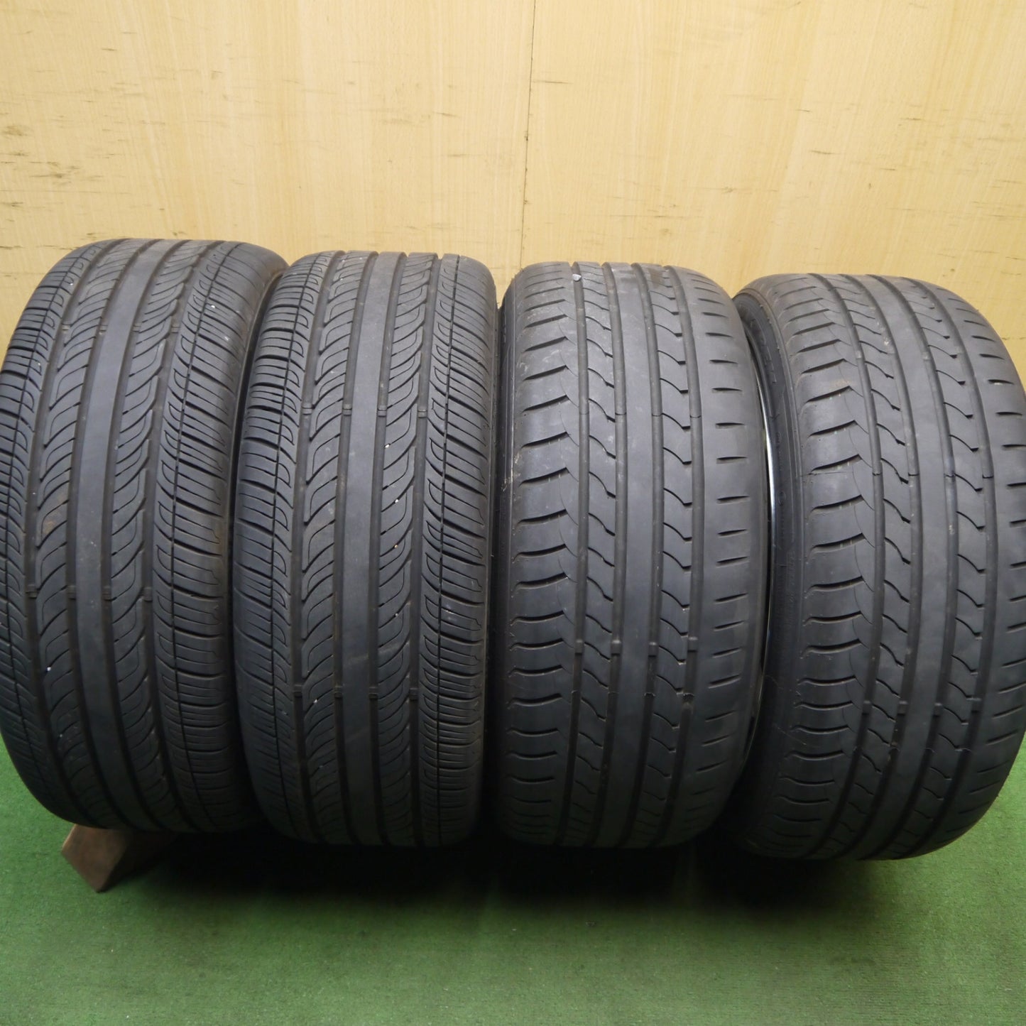 バリ溝！23年！キレイ！9分★WORK ZEAST ST2 ZE2 225/40R19 245/35R19 ケンダ KR32 Kuavela SL マックストレック MAXIMUS M1 ワーク ジースト PCD114.3/5H★5071401Hノ