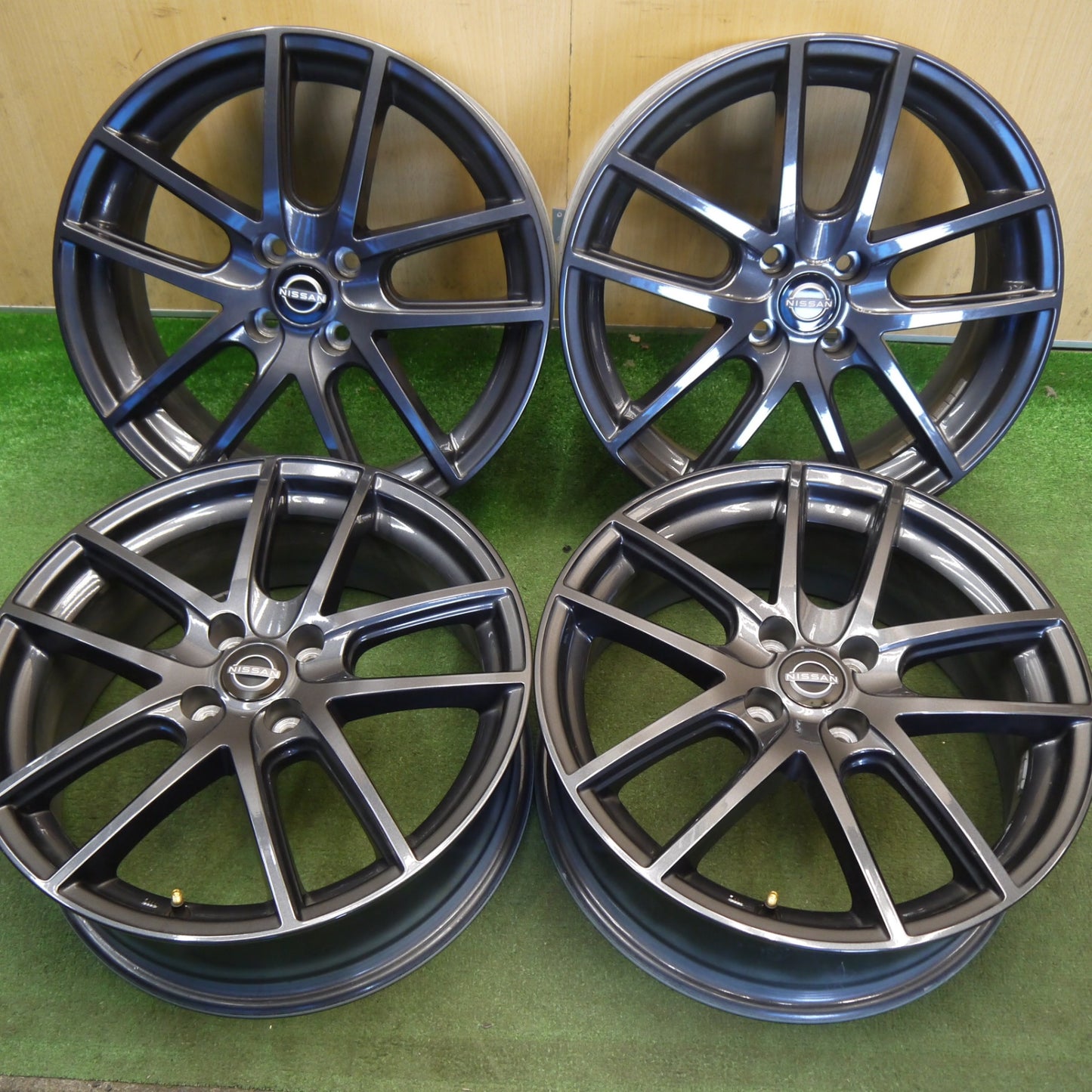 キレイ★日産 オーラ 純正 エスティーロ ホイール 17インチ Estilo 17×6.5J PCD100/4H★6051907Hホ
