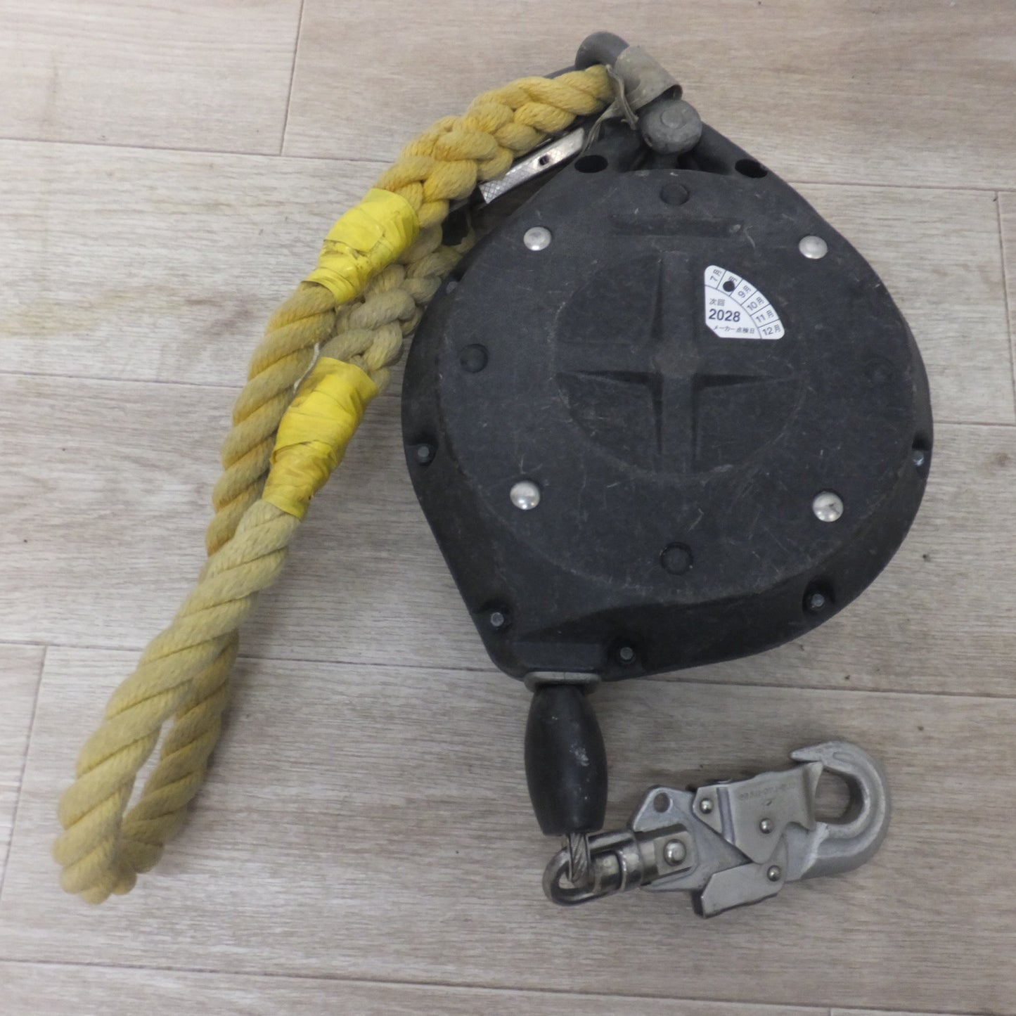 [送料無料] ★キョーワ KYOWA キョーワ式 安全ブロック SAFETY BLOCK ワイヤロープタイプ LB-12 12m　最大使用質量 85kg「4」★