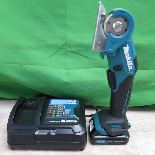 [送料無料] キレイ☆makita マキタ 充電式 マルチカッター CP100D コードレス バッテリ BL1015 充電器 DC10SA 切断機 DIY 電動 工具☆