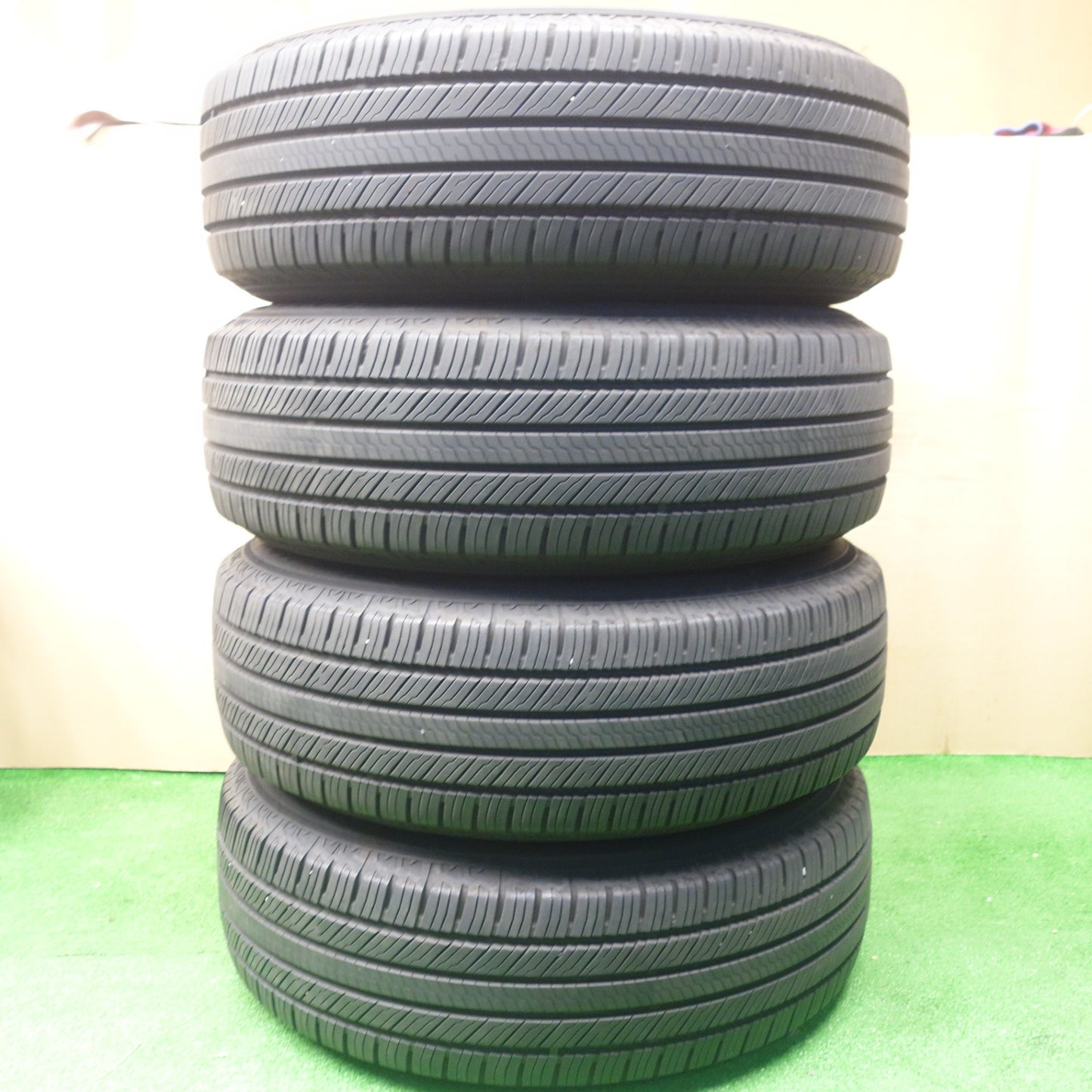 バリ溝！23年！キレイ！8.5分★PREMIX GRAVAS-JⅡ G-Jr 235/70R16 ヨコハマ ジオランダー CV G058 16インチ プレミックス グラバス J2 PCD114.3/5H★5122103KTノ
