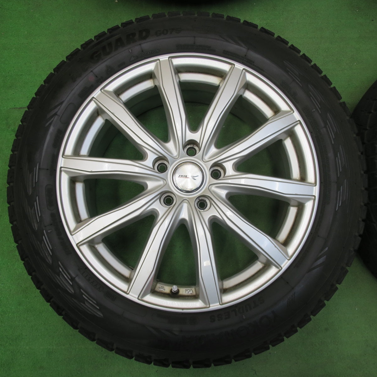 [送料無料] 4本価格★スタッドレス 225/60R18 ヨコハマ アイスガード G075 JOKER ジョーカー 18インチ PCD114.3/5H★5010307イス